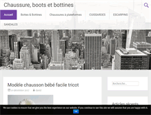 Tablet Screenshot of fashion-shoes.fr